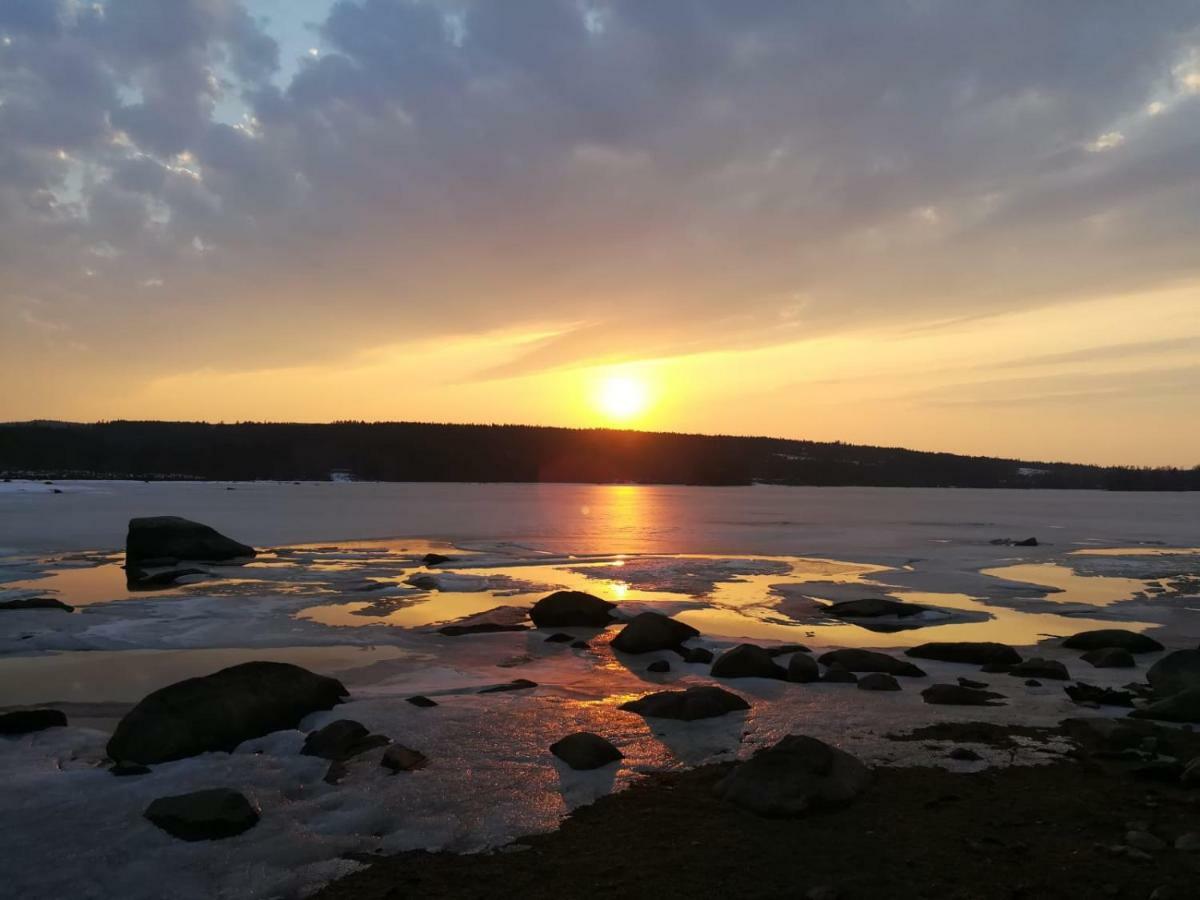 Villa Insel Korsnaesudden Hagfors Esterno foto